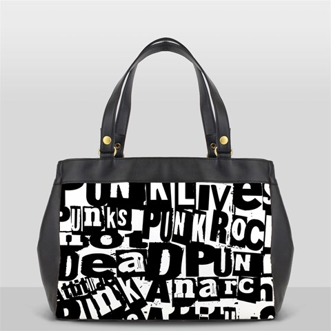 Punk Lives Oversize Office Handbag from ArtsNow.com Front