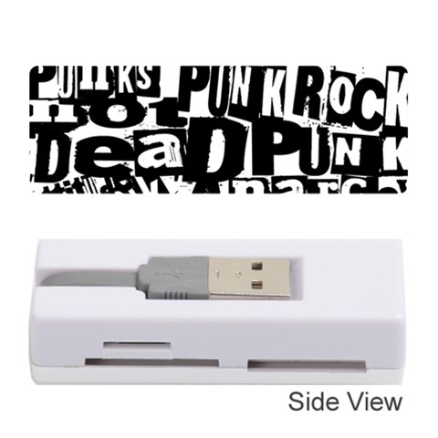 Punk Lives Memory Card Reader (Stick) from ArtsNow.com Front