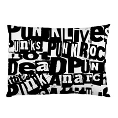 Punk Lives Pillow Case (Two Sides) from ArtsNow.com Front