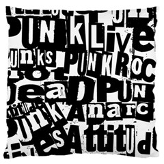 Punk Lives Large Cushion Case (Two Sides) from ArtsNow.com Back