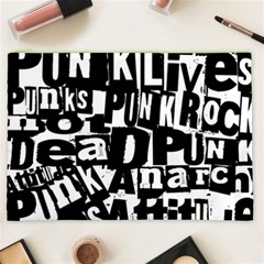 Punk Lives Cosmetic Bag (XXL) from ArtsNow.com Front