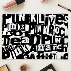 Punk Lives Cosmetic Bag (XXL) from ArtsNow.com Back