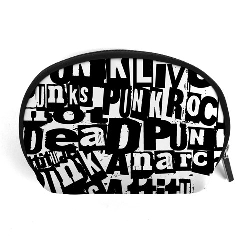 Punk Lives Accessory Pouch (Large) from ArtsNow.com Front