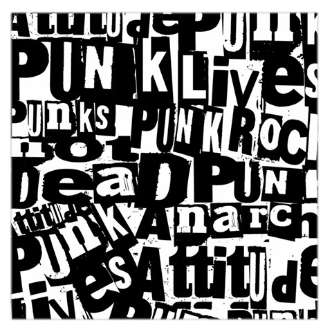 Punk Lives Large Satin Scarf (Square) from ArtsNow.com Front