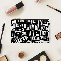 Punk Lives Cosmetic Bag (XS) from ArtsNow.com Front