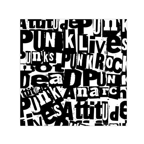 Punk Lives Small Satin Scarf (Square) from ArtsNow.com Front