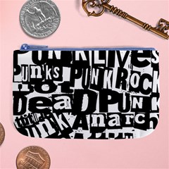 Punk Lives Large Coin Purse from ArtsNow.com Front