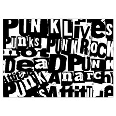 Punk Lives Wristlet Pouch Bag (Small) from ArtsNow.com Belt Loop