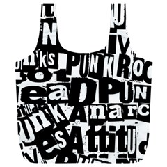 Punk Lives Full Print Recycle Bag (XXL) from ArtsNow.com Back