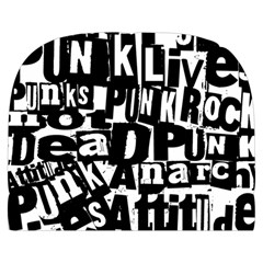 Punk Lives Make Up Case (Large) from ArtsNow.com Front