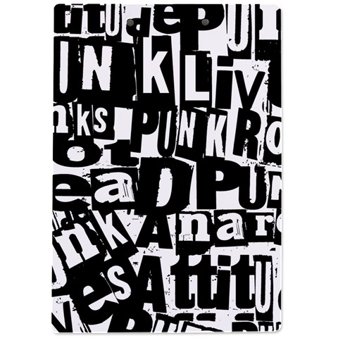 Punk Lives A4 Clipboard from ArtsNow.com Back