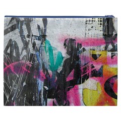 Graffiti Grunge Cosmetic Bag (XXXL) from ArtsNow.com Back