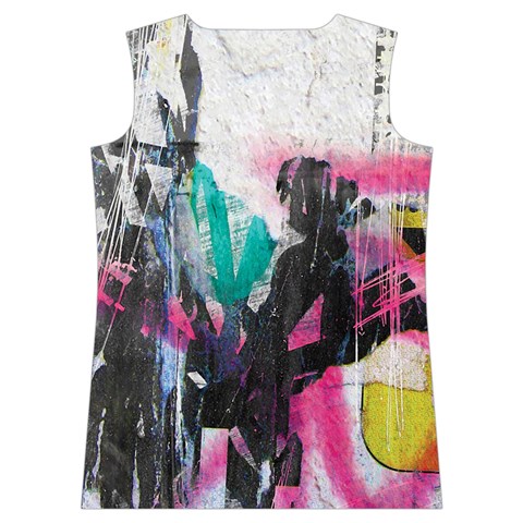 Graffiti Grunge Women s Basketball Tank Top from ArtsNow.com Back