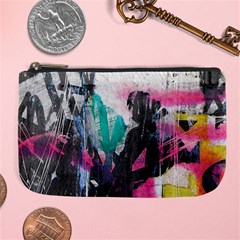 Graffiti Grunge Large Coin Purse from ArtsNow.com Front