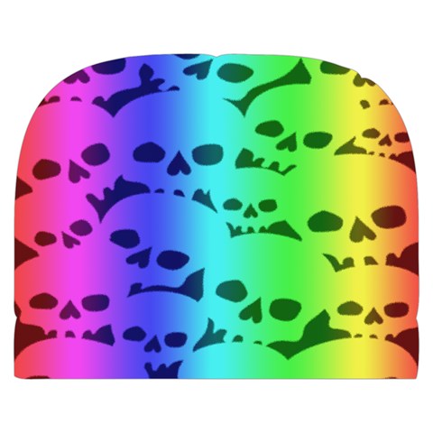 Rainbow Skull Collection Make Up Case (Small) from ArtsNow.com Back