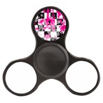 Pink Star Splatter Finger Spinner