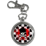 Emo Skull Key Chain Watches