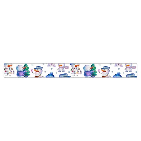 Cute Snowmen Celebrate New Year Zipper Medium Tote Bag from ArtsNow.com Strap