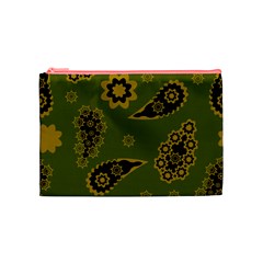 Floral pattern paisley style Paisley print. Doodle background Cosmetic Bag (Medium) from ArtsNow.com Front