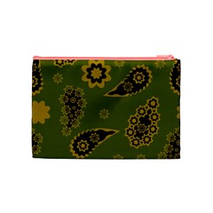 Floral pattern paisley style Paisley print. Doodle background Cosmetic Bag (Medium) from ArtsNow.com Back