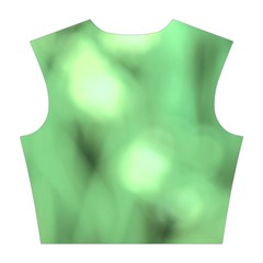Green Vibrant Abstract No4 Cotton Crop Top from ArtsNow.com Back