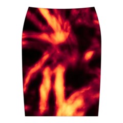 Lava Abstract Stars Midi Wrap Pencil Skirt from ArtsNow.com Back