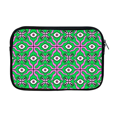 Abstract Illustration With Eyes Apple MacBook Pro 17  Zipper Case from ArtsNow.com Front