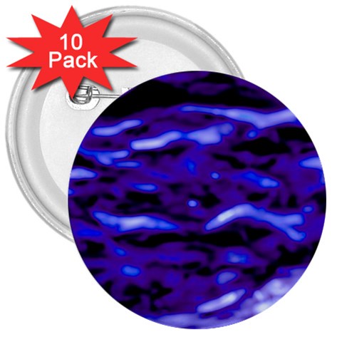 Purple  Waves Abstract Series No2 3  Buttons (10 pack)  from ArtsNow.com Front