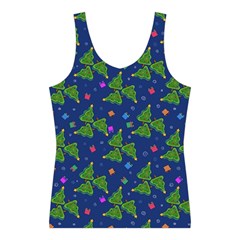 Christmas Trees Sport Tank Top  from ArtsNow.com Front