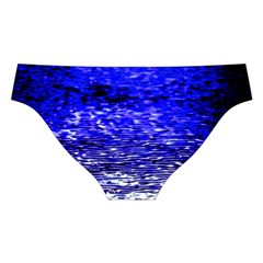 Blue Waves Flow Series 1 Cross Back Hipster Bikini Set from ArtsNow.com Back Under