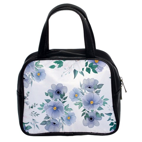 Floral pattern Classic Handbag (Two Sides) from ArtsNow.com Front