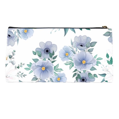 Floral pattern Pencil Case from ArtsNow.com Back