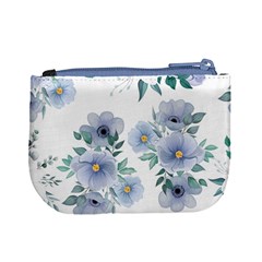 Floral pattern Mini Coin Purse from ArtsNow.com Back