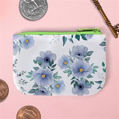 Floral pattern Mini Coin Purse from ArtsNow.com Back