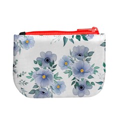 Floral pattern Mini Coin Purse from ArtsNow.com Back