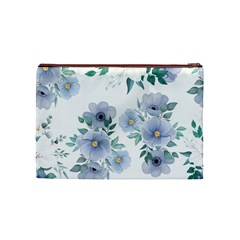 Floral pattern Cosmetic Bag (Medium) from ArtsNow.com Back