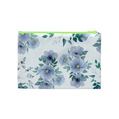 Floral pattern Cosmetic Bag (Medium) from ArtsNow.com Back