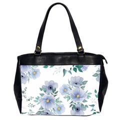 Floral pattern Oversize Office Handbag (2 Sides) from ArtsNow.com Front