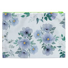 Floral pattern Cosmetic Bag (XXL) from ArtsNow.com Back