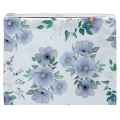 Floral pattern Cosmetic Bag (XXXL) from ArtsNow.com Front