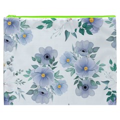 Floral pattern Cosmetic Bag (XXXL) from ArtsNow.com Front