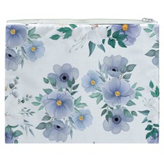 Floral pattern Cosmetic Bag (XXXL) from ArtsNow.com Back