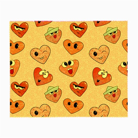 Emoji Heart Small Glasses Cloth from ArtsNow.com Front