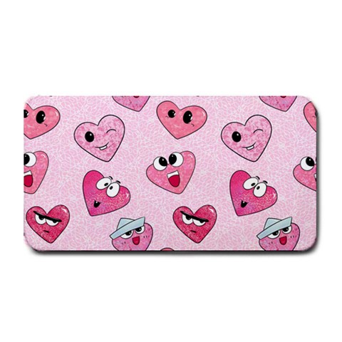 Emoji Heart Medium Bar Mats from ArtsNow.com 16 x8.5  Bar Mat