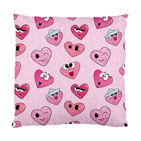 Emoji Heart Standard Cushion Case (Two Sides) from ArtsNow.com Back