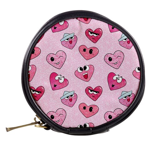 Emoji Heart Mini Makeup Bag from ArtsNow.com Back