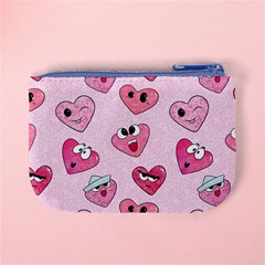 Emoji Heart Mini Coin Purse from ArtsNow.com Back