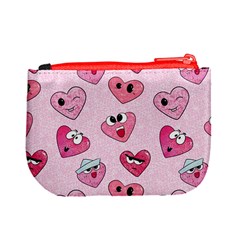 Emoji Heart Mini Coin Purse from ArtsNow.com Back