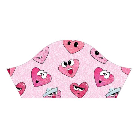 Emoji Heart Cotton Crop Top from ArtsNow.com Right Sleeve