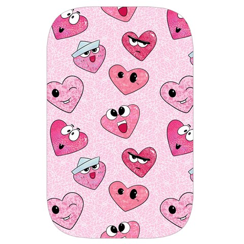 Emoji Heart Belt Pouch Bag (Small) from ArtsNow.com Back